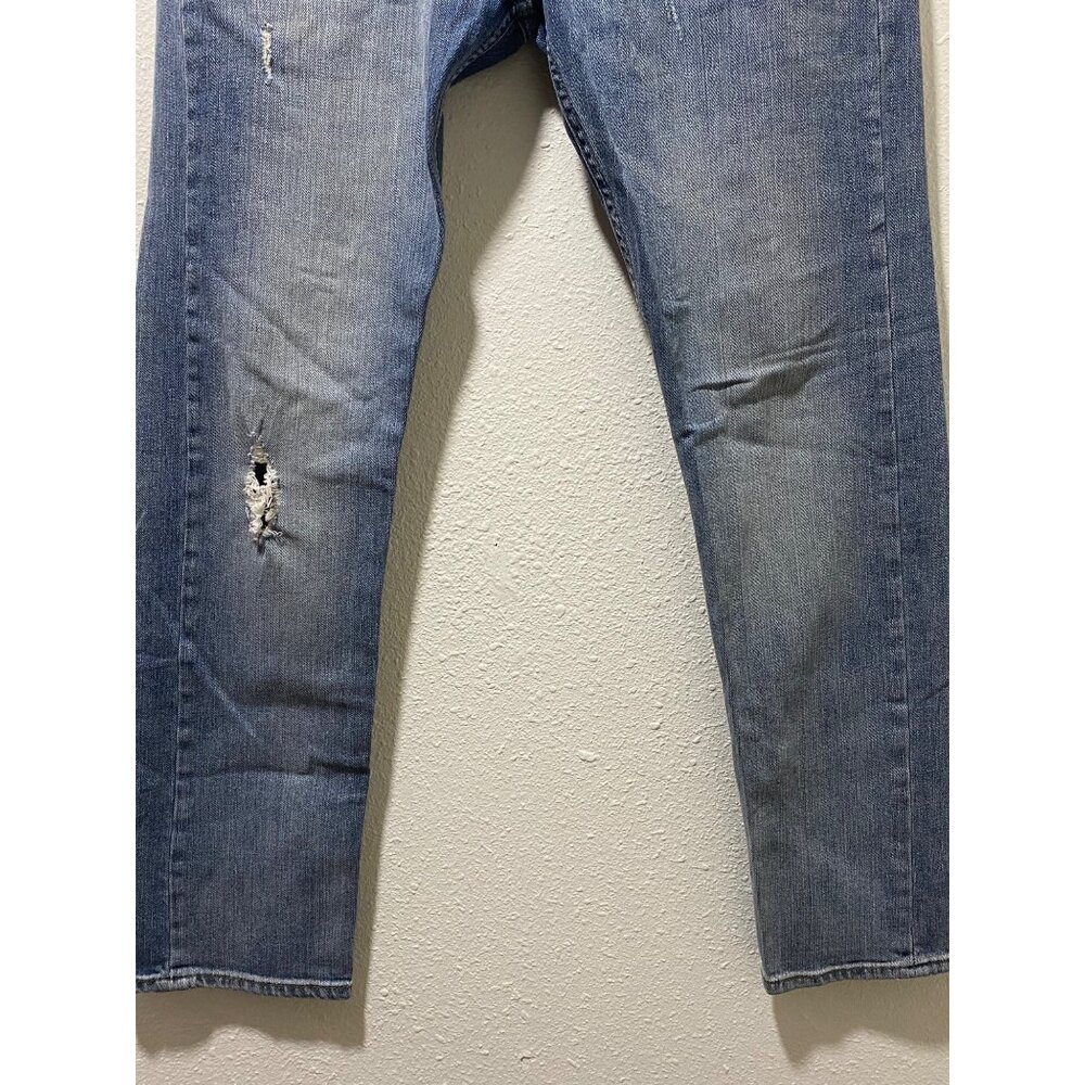 Lee Modern Series Slim Fit Tapered Leg Jeans Mens 32x30 Blue - Picture 4 of 13